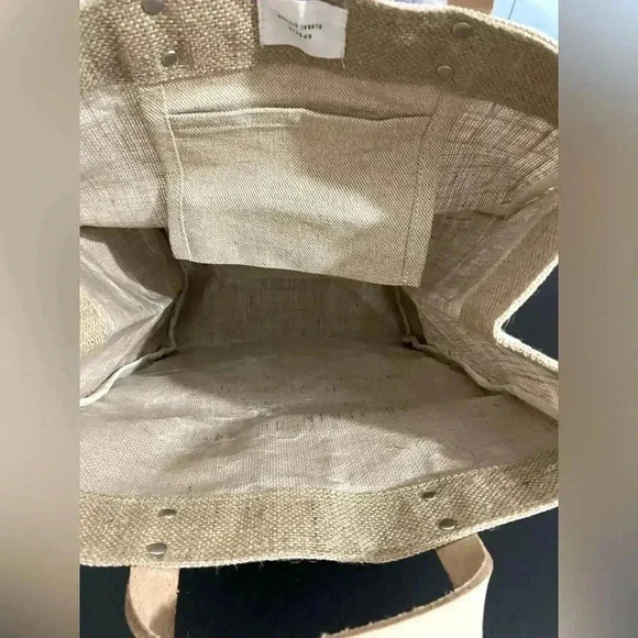 Apolis Global Citizen Market Tote Like New Austin Chicago Beach Scandi Girl - Picture 9 of 17